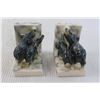 Image 3 : Ceramic Elephant Book Ends