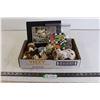 Image 1 : Fridge Magnets, Wildlife Print, Various Ceramic Decorations