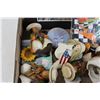 Image 3 : Fridge Magnets, Wildlife Print, Various Ceramic Decorations
