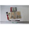 Image 1 : Paint Brushes - Paint Knife - Shepard Cabinet Roller Wheels