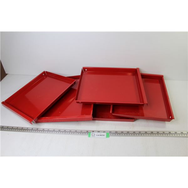 (5) Veritas Toolbox Trays (11  x 13 )