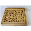 Image 2 : Wooden Ball Puzzle Game (missing ball) - Can use Marble or Metal Ball