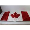 Image 1 : Canadian Flag (17 1/2" x 36" - some staining)