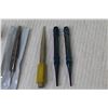 Image 2 : (3) Nail Sets - Tweezers - Machinists Scriber