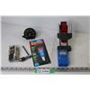 Image 1 : Vitrex Clamp - Lepage Stick & Seal - SW Tach - KEW Voltage Meter - Deadbolt Parts - Hand Driver Tool