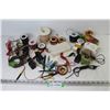 Image 1 : Assorted Wires - (2) Rolls of Solder Wire - Misc. Electrical Items