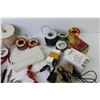 Image 2 : Assorted Wires - (2) Rolls of Solder Wire - Misc. Electrical Items