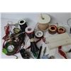Image 3 : Assorted Wires - (2) Rolls of Solder Wire - Misc. Electrical Items