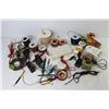 Image 6 : Assorted Wires - (2) Rolls of Solder Wire - Misc. Electrical Items