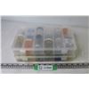 Image 1 : (2) Plastic Organizers - Screws - Nuts Washers - Misc. Items in Cases