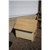 Image 4 : **Custom Wooden Dog House - 36" x 39" x 39"