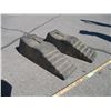 Image 2 : **Pair of Hard Rubber Car Ramps