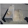 Image 2 : **Checker Bladed Space Saver Tank, (Gas Used in There) Truckbox Fuel Tank