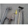 Image 2 : **Garden Related Items, Hoe, Sprinklers, Shovel, Weasel