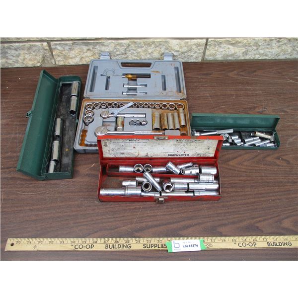 (4) Partial Socket Sets