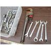 Image 3 : Mixed Lot of Wrenches, Pipe Wrench