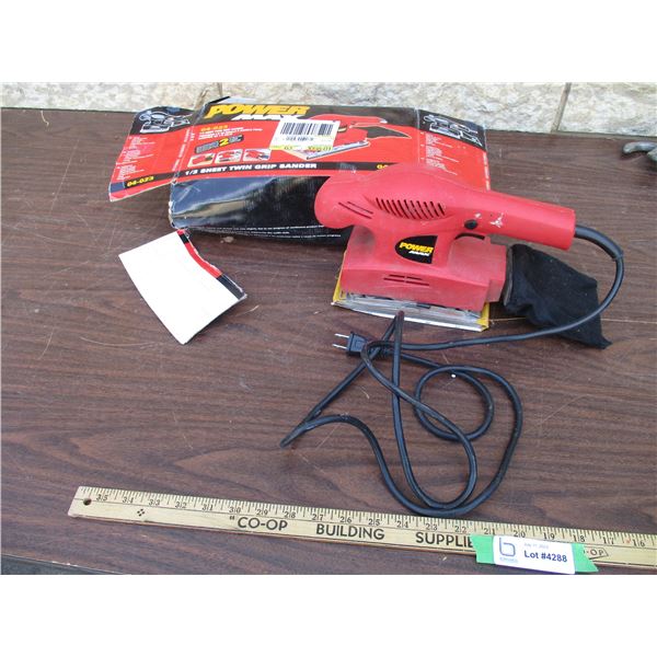 *Power Max Belt Sander