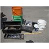 Image 1 : *Misc. Tools, Toolbox, Pins, Trays, Wrenches, Pails