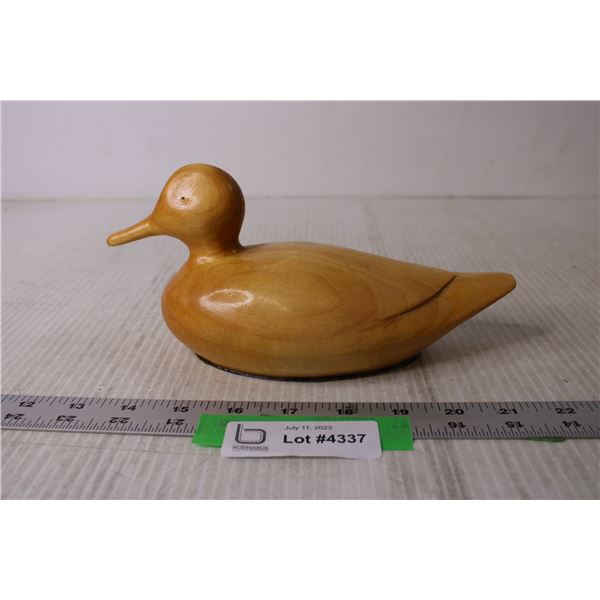 Wooden Bird Figurine