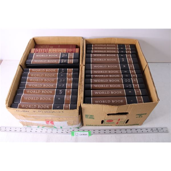 Set of World Book Encyclopedias and Misc.