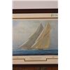 Image 6 : *Framed Yachts of the Americas Cup Art - 25" x 31"