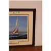 Image 5 : *Framed Yachts of the Americas Cup Art - 25" x 31"