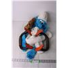 Image 1 : Smurf and Alf Stuffed Animals and Misc.