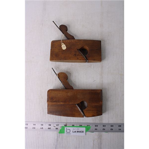 (2x Bid Price) (2) Wood Planes