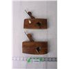 Image 1 : (2x Bid Price) (2) Wood Planes
