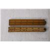 Image 2 : (2) Vintage Folding Rulers