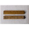 Image 3 : (2) Vintage Folding Rulers