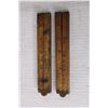 Image 2 : (2) Vintage Folding Rulers