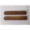 Image 3 : (2) Vintage Folding Rulers