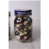 Image 2 : (2) Jars of Buttons