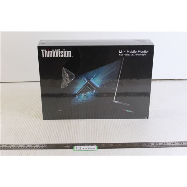 ThinkVision M14 Mobile Monitor Flat Panel LED Backlight (Sealed)