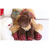 Image 3 : (2) Teddy Bears, Stuffed Arctic Hare Rabbit, Stuffed Moose
