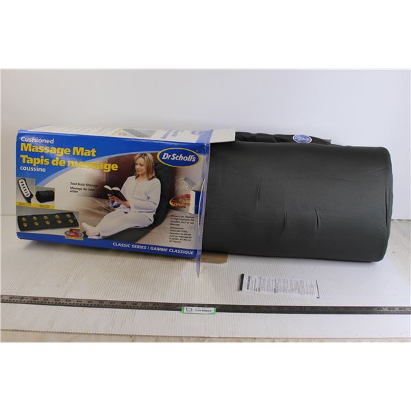 Dr. Scholl's Cushioned Massage Mat with Soothing Heat