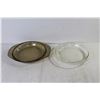 Image 5 : (2) Pyrex Bowls - Fire King Dish - Glass Plates