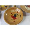 Image 3 : Vintage Wooden Snack Dishes