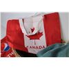 Image 2 : Pepsi Cheer Flag - (2) Fabric Handbags - Straps - Basket