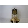 Image 5 : Birks Brass Clock - (globe is glass)