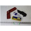 Image 1 : Angle Fix Square - Razor Blades #12 Steel Back - (2) Sets of Allen Keys
