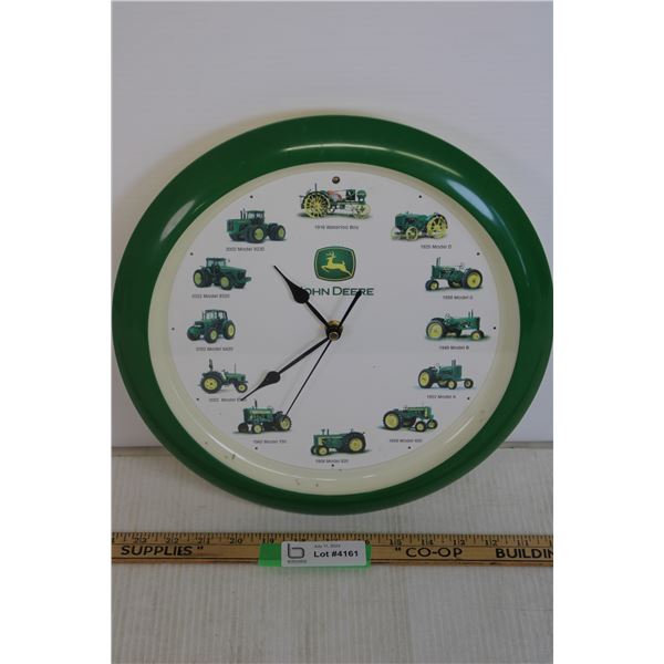 John Deere Tractor Clock