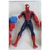 Image 3 : (3) Superhero Action Figures -- Spider-man, Captain America, Ironman