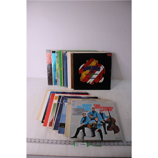 (20) Vintage Vinyl Records - Easy Listening