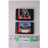 Image 1 : (2) Sega Genesis Games - Sonic, Baseball