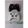 Image 1 : (2) Xbox Controllers (Both Missing Back)