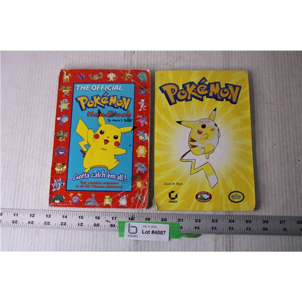 (2) Pokeman Hand Books