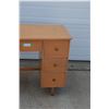 Image 3 : **Wooden 7 Drawer Desk - 18" x 44" x 31"