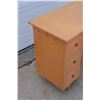 Image 5 : **Wooden 7 Drawer Desk - 18" x 44" x 31"